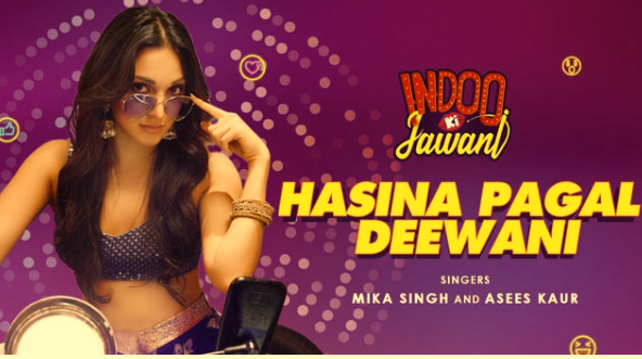 Hasina Pagal Deewani Lyrics - Indoo Ki Jawani (2020)