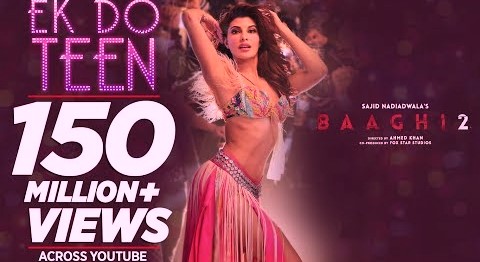 EK DO TEEN LYRICS – Baaghi 2 | Tiger Shroff | Disha Patani