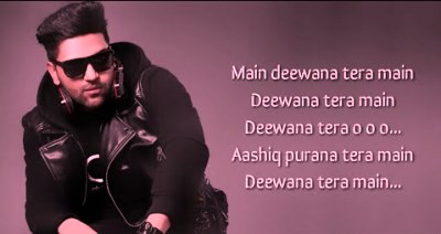 MAIN DEEWANA TERA LYRICS - Guru Randhawa | Arjun Patiala
