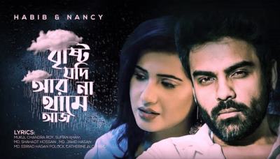 Brishti Jodi Ar Na Thame Aj Lyrics by Habib Wahid from Special Bengali Song
