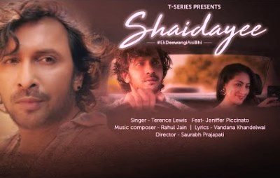 Shaidayee Lyrics sung By Terence Lewis